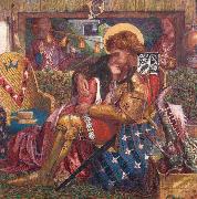 Dante Gabriel Rossetti The Weding of St George and the Princess Sabra (mk28) china oil painting reproduction